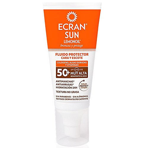 Ecran Sunnique, Filtro solar facial (F 50+) - 50 ml.