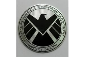 SEDCAR Avengers Marvel Agents of Shield 3D Metall Aufkleber Chrom Emblem Auto Logo