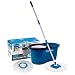 Primeway Pw266Me Double Driver Economy 360 Rotating Magic Mop and Bucket with 2 Microfibre Mop Heads (Dark Blue) RS.999.00