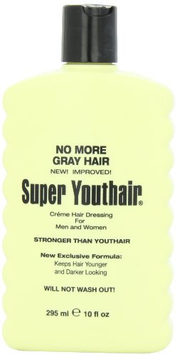 SUPER YOUTHAIR Creme Hair Dressing for Men & Women 10oz/295ml