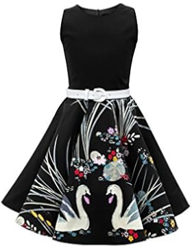 BlackButterfly Bambini Abito Vintage Cigno Anni '50 