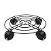 Produktbild Blumentopf Ständer mit Rollen Metall Pflanze Caddy 35,6 cm Blumentopf Rack Garten Übertopf Transporter für schwere Pflicht Pflanze