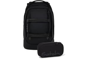 Satch pack Schulrucksack Set 2tlg. inkl. Schlamperbox