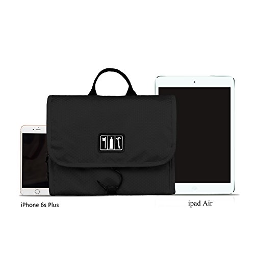 BAGSMART Faltbarer Kulturbeutel zum Aufhängen für Männer & Frauen - 7