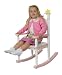 Fantasy Fields by Teamson Princess & Frog Childrens Rocking Chair Kids Wooden Rocker Seat W-7475A
