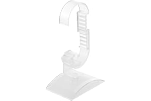 POPETPOP Adjustable Watch Display Stand Small Acrylic Watch Holder Base for Secure Storage Jewelry Showcase for Men and Women Ideal for Home and Trade Shows