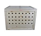 Caja de madera de transporte de 60 x 55 x 45 cms.