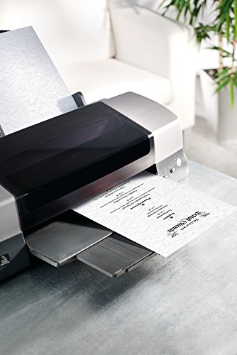 Sigel DP657 Struktur-Papier / Karton Perga grau, A4, 50 Blatt, Motiv beidseitig, 200 g – viele Modelle - 3