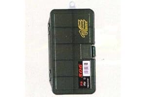 Meiho Versus Tackle Box VS 506 186 x 103 x 34 mm Black (6311)