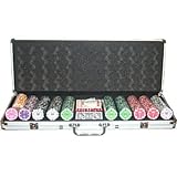  Set Poker Maletín 500 Jetons WSOP Replica 14 Gramm Low Stakes