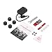 Produktbild USB Auto TPMS Android Reifendruckkontrollsystem mit 4 externen Sensoren schwarz