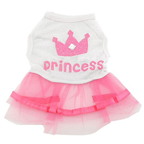 SMALLLEELUCKYSTORE-Small-Dog-Clothes-for-Girls-Summer-Crown-Princess-DressPink-and-White