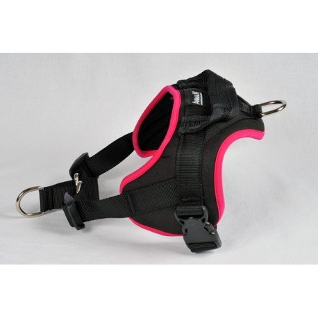 Preisvergleich Produktbild Animalin Multi-Geschirr, klassisch – Größe L – Fuchsia