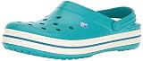 Crocs Crocband, Zuecos Unisex Adulto, Azul (Turquoise/Oyster), 36/37 EU