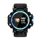 Fuibo Smartwatch, GW68 Smart Watch Sport Outdoor IP68 Barometer Thermometer Höhenmesser | Intelligente Armbanduhr Sport Fitness Tracker Armband (Blau)