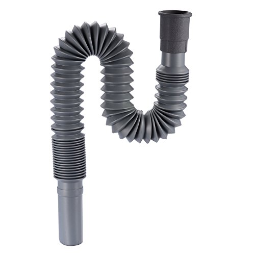 PChero Universal Flexibel Waschbecken Siphon, Stecker und Verwendung (Minimale Länge 32cm, Maximale Länge 80cm) - 5
