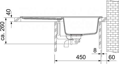 Franke Euroform EFG 614-78 Cashmere Fragranitspüle Küchenspüle Einbauspüle Grau - 2