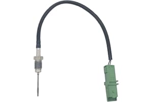 Amrxuts 1618LS 1618 LS Sensor de temparaatura de los gases de escape adecuado para CIT-ROEN BERLINGO C2 C3 C4 C5 C6 C8 206 207 3008 307 308 407 5008 807 1.6 2.0 2.2 2.7 3.0 HDI