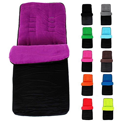 Universal Footmuff To Fit Silver Cross Pop / Fizz / Reflex - Plum