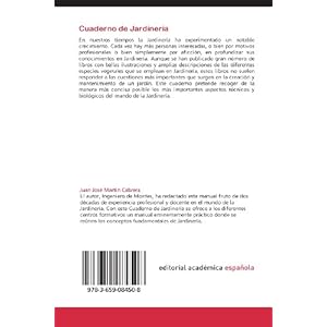 Cuaderno de Jardinería: Guía práctica de los conceptos fundamentales de la Jardinería