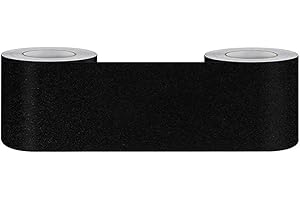 GOUIERYLIN Cenefas Adhesivas Cocina De Friso Papel Para Paredes DecoracióN De Pared De Cocina, BañO,Pvc Cenefa Autoadhesiva Para DecoracióN Perla Negra 10cm X 500cm