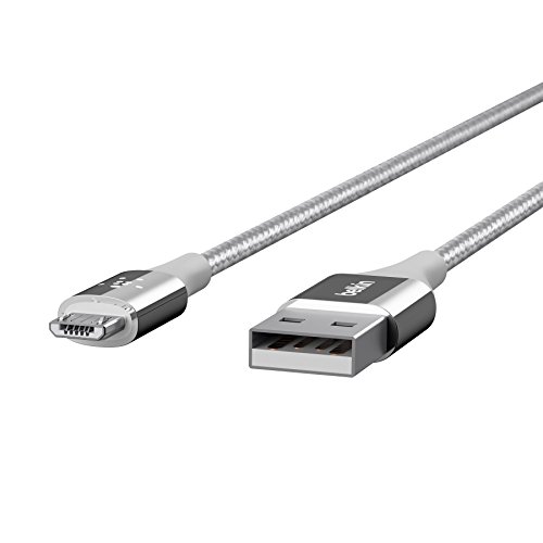 Belkin DuraTek Micro-USB/USB Kabel mit DuPont Kevlar (Premium Qualität, 1,2 Meter), silber - 4