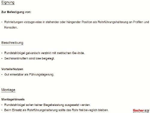 10x Qualitäts Rundstahlbügel 33-42 (Rohrschelle, für Rohre mit einem Durchmesser von 33-42mm) - 4