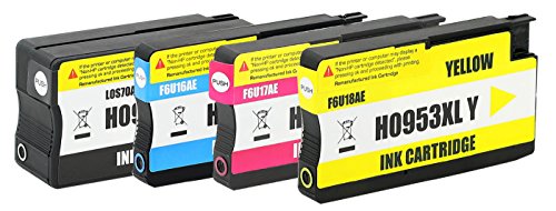 4 Druckerpatronen kompatibel für HP 953 XL OfficeJet Pro 7740 WF 8210 8218 8710 8715 8718 8719 8720 8725 8730 8740 - 2