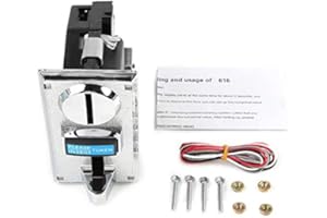 Bubbacare Tbkoly Coin Acceptor Various Coin-Operated Selector Slots, with Game Mechanics and Vending Machines