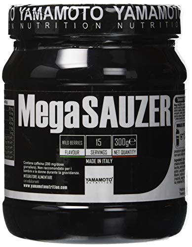 Yamamoto Nutrition Mega Sauzer, 300 grammi, Frutti di Bosco