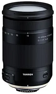 Tamron B028N 18-400mm F/3.5-6.3 Di II VC HLD Lens for Nikon DSLR Camera (Black)