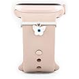 MINUTIAE Evil Eye Butterfly Shape Pendant Decorative Ring Loops Jewellery Accessories Compatible with Smart Watch Silicone Band Strap - Skin Friendly Brass Alloy | Ideal Gift for Her/Women/Girls