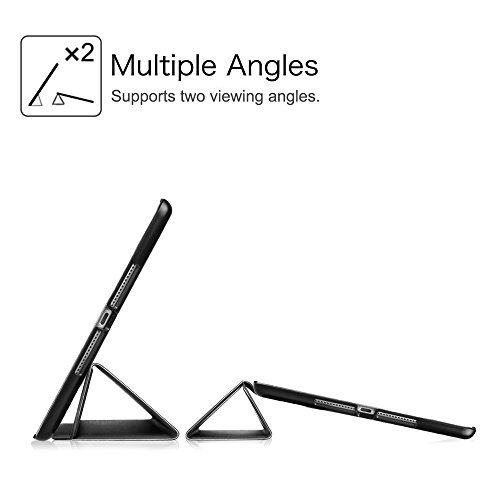 Fintie iPad Air 2 Hülle – Ultradünn Superleicht Smart Cover Schutzhülle Tasche Case mit Ständer und Auto Sleep / Wake Funktion für Apple iPad Air 2 (iPad 6 6th Generation), Himmelgrau - 8