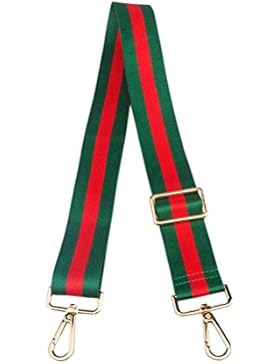 Umily Damen Taschengurt Bunter Schultergurt Tragegurt 85 cm -135 cm einzigartiges und stilvolles Zubehör für alle...