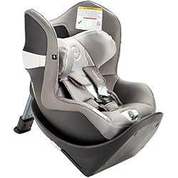 Cybex - Silla de coche grupo 0+/1 Sirona M2 i-size, desde el nacimiento hasta los 4 años, de 45 cm hasta 105 cm aproximadamente, 19 kg máximo, CON BASE M, Manhattan Grey
