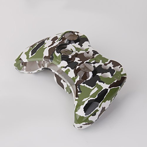Preisvergleich Produktbild Generic Voll Schutzhülle Für Xbox 360 Wireless Controller - Camo Grün