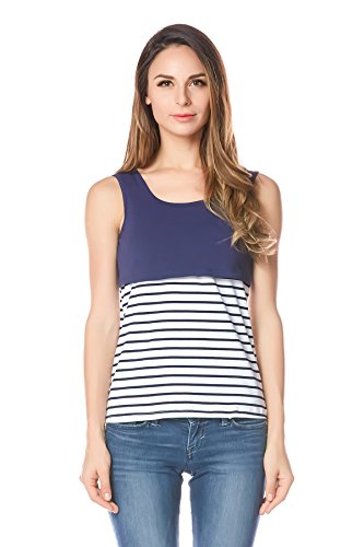 Bearsland Women's Breastfeeding and Nursing Tank Top and Cami Shirt