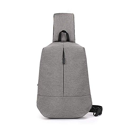 Preisvergleich Produktbild Umhängetasche Herren Mini Sporttasche Umhängetasche Studententasche, grau Modetasche JYT