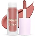 Insight Cosmetics Liquid Blush | Weighless| Skin Loving Formula |Ultra-Pigmented Formula | Buildable Liquid Blush (Berlin Brown)