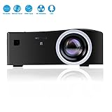Mini Beamer, Deeplee LED LCD Projektor Heimkino Theater mit...