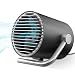 Produktbild LARRY SHELL Schreibtisch-USB-Ventilator, tragbare Mini-Tischventilatoren, USB-fähiger Computer, Zwei Turbo-Flügel, geräuschlos für Zuhause, Büro, Wohnheim
