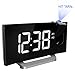 Produktbild Projektionswecker, Mpow FM Radiowecker/Radiowecker mit Projektion/Uhrenradio/digitaler Wecker, Dual-Alarm mit USB-Ladeanschluss, 5'' große LED-Anzeige mit Dimmer, 12/24-Stunden, Datensicherung mit Batterie am Stromausfall.