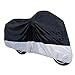 GOGO 180T Motorcycle Cover, Scooter Covers, Motorcycle Accessories, M-XXXL - Black/Silver,L