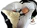 Newborn Cosy Fleece Swaddle Wrap Blanket for CAR SEAT Sleeping Bag birthday GIFT (Cream White)