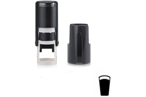 TRODAT Pint Glass Stamp – Loyalty Card Stamper - Self Inking Black Ink – Approx. 11mm