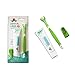 Produktbild Hund Zahnbürste für Pet Dental Care, Triple Headed Haustier Zahnbürste Zahnpasta Set Finger Zahnbürste Kit