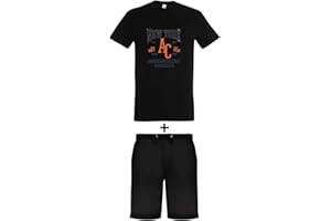 AMERICAN COLLEGE USA Zestaw 2-częściowy t-shirt + szorty Uniseks Zestaw 2-częściowy t-shirt i szorty męskie damskie (1 w zestawie)