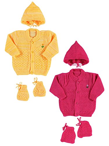 MONTUBUNTYNew Born Baby Sweater, 0-3 Months