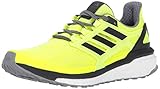  adidas Men\'s Energy Boost m Running Shoe, Solar Yellow/Black/Grey Four, 9.5 Medium US
