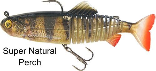 Fox Rage Replicant Jointed Swimbait Wobbler for Spin Fishing, Pike Bait for Spinning Fishing, Rubber Wobbler for Pike Fishing